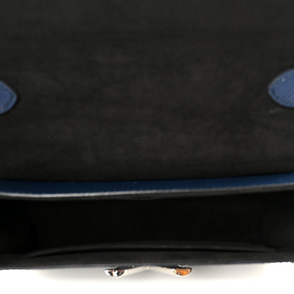 Louis Vuitton Epi Twist Shoulder Bag MM Navy 6 of 12