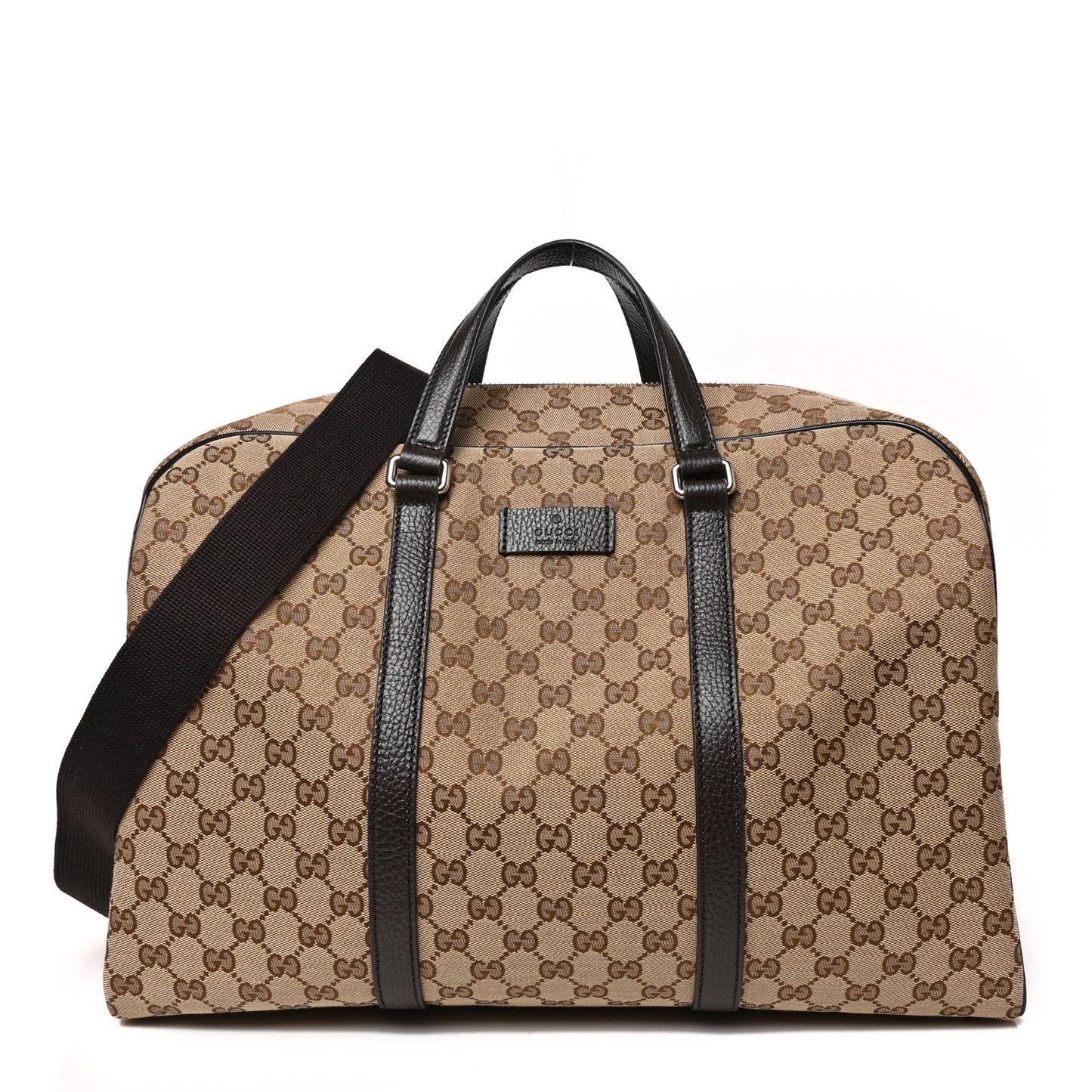 Monogram Dollar Calfskin Boston Duffle Bag Beige Ebony Testa di Moro Marrone Scuro