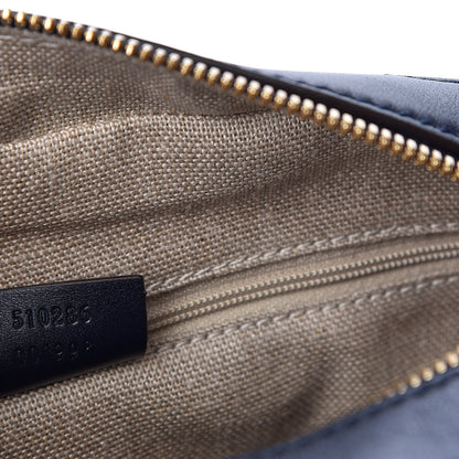 Gucci Microguccissima Medium Crossbody Bag Blue 9 of 9