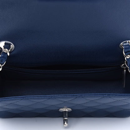 Chanel Caviar Quilted Mini Rectangular Flap Navy 3 of 4
