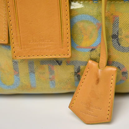 Louis Vuitton Monogram Pulp Defile Weekender PM Yellow 12 of 12