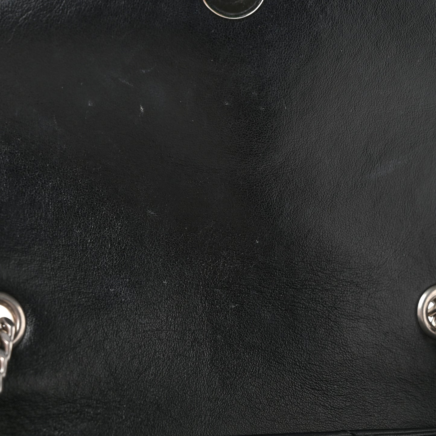 Calfskin Y Quilted Monogram Small Loulou Chain Satchel Black