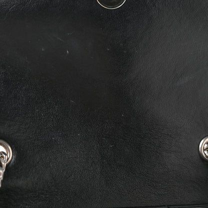 Saint Laurent Calfskin Y Quilted Monogram Small Loulou Chain Satchel Black 11 of 12