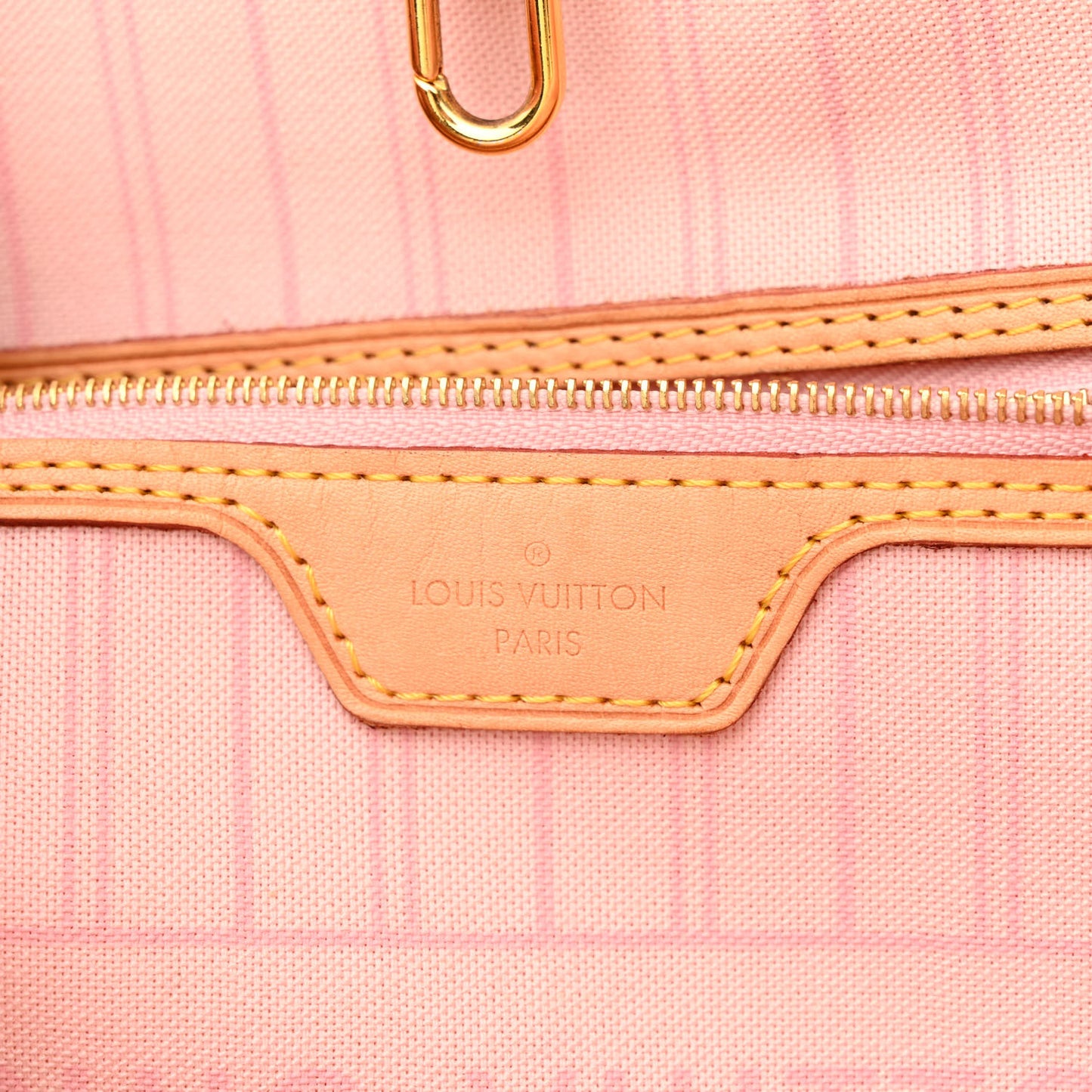 Damier Azur Neo Neverfull MM Rose Ballerine