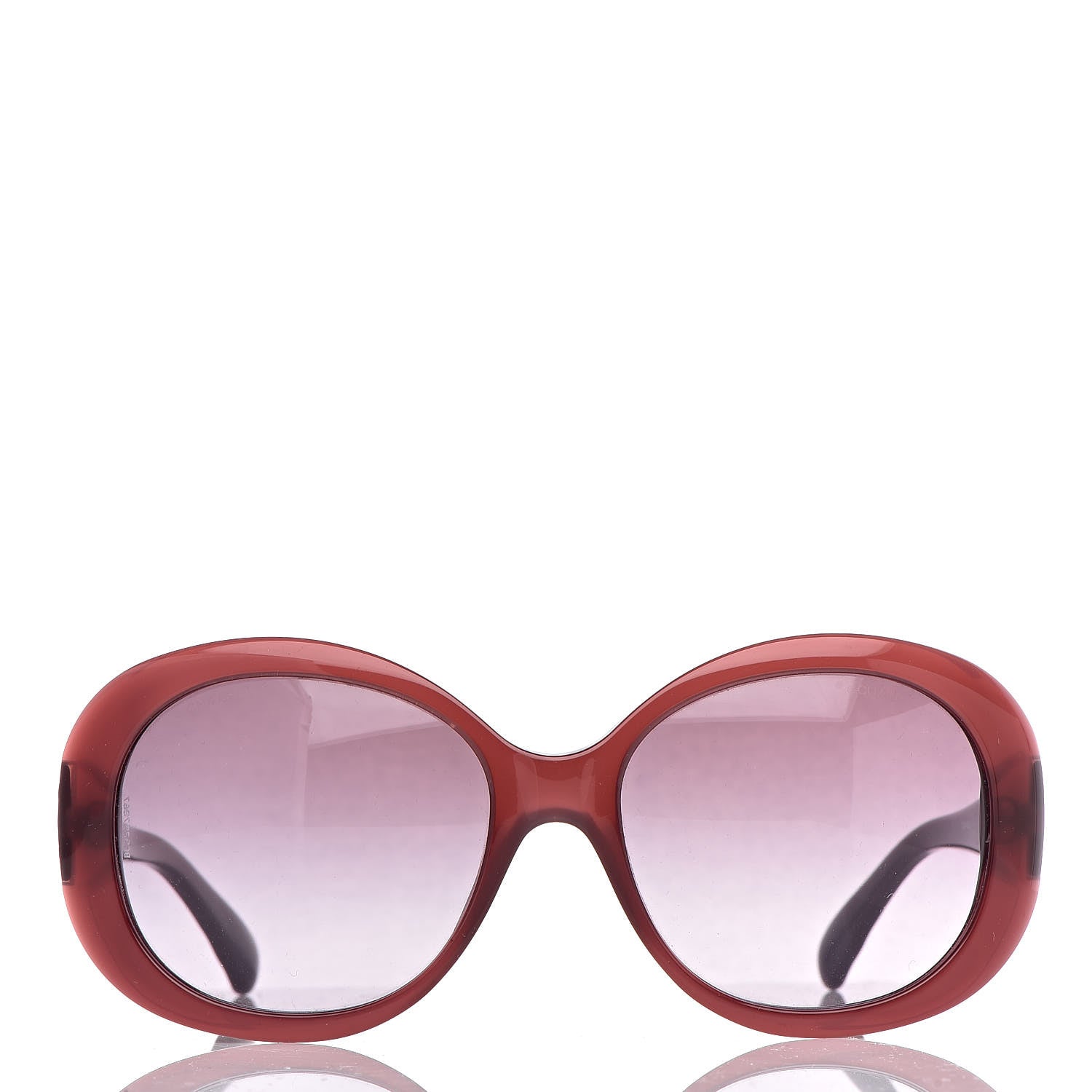 Chanel Quilted CC Sunglasses 5188 Burgundy 2 of 8