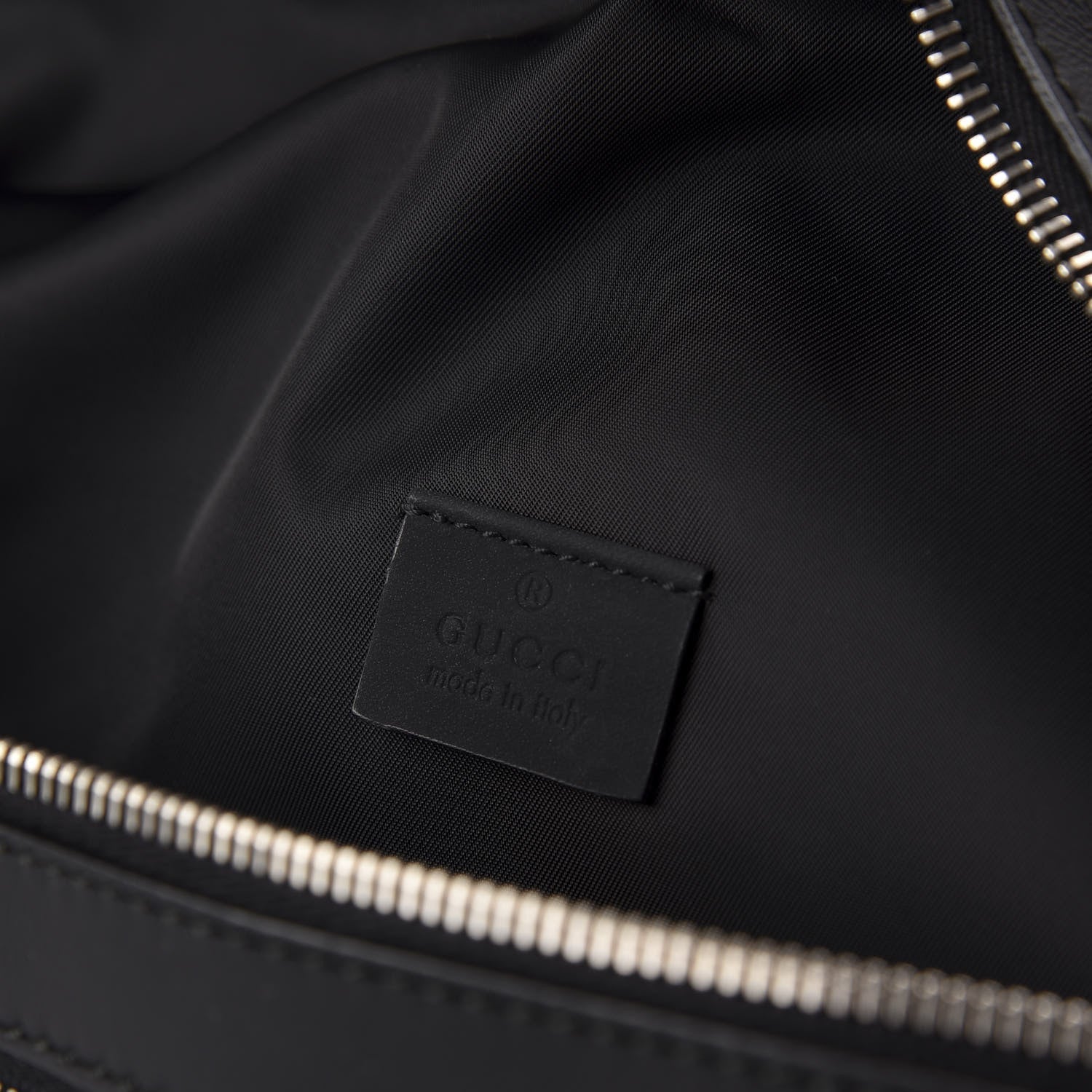 Gucci Guccissima Web Belt Bag Black 5 of 11