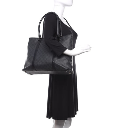 Gucci GG Plus Monogram Large Tote Black 2 of 10