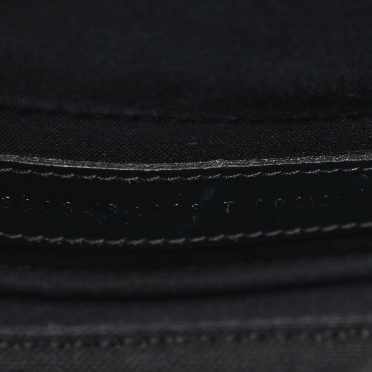 Cotton Canvas Calfskin Navy Cabas XS Black