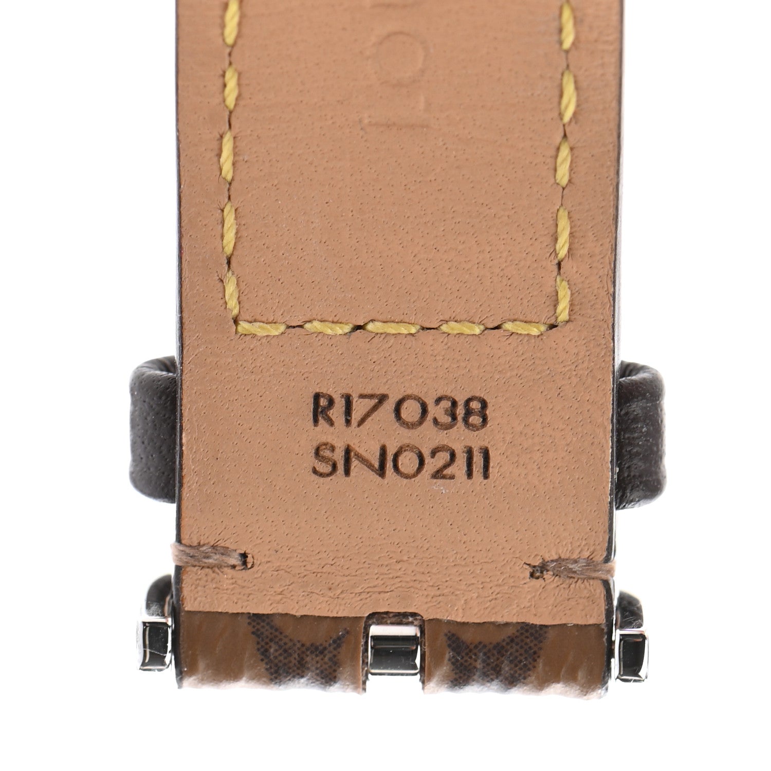 Louis Vuitton Reverse Monogram Tambour 10mm Watch Strap 3 of 8
