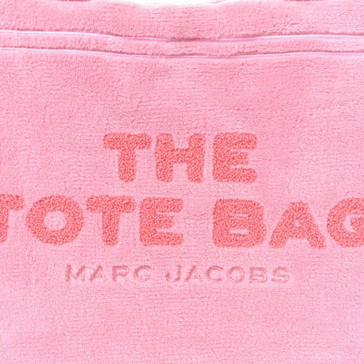 Marc Jacobs Polyester Medium Terry Tote Bag Light Pink 8 of 10