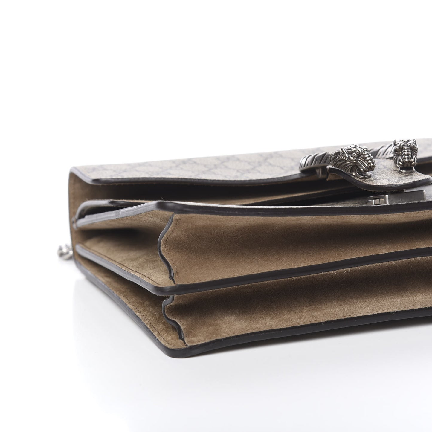 GG Supreme Monogram Medium Dionysus Shoulder Bag Taupe