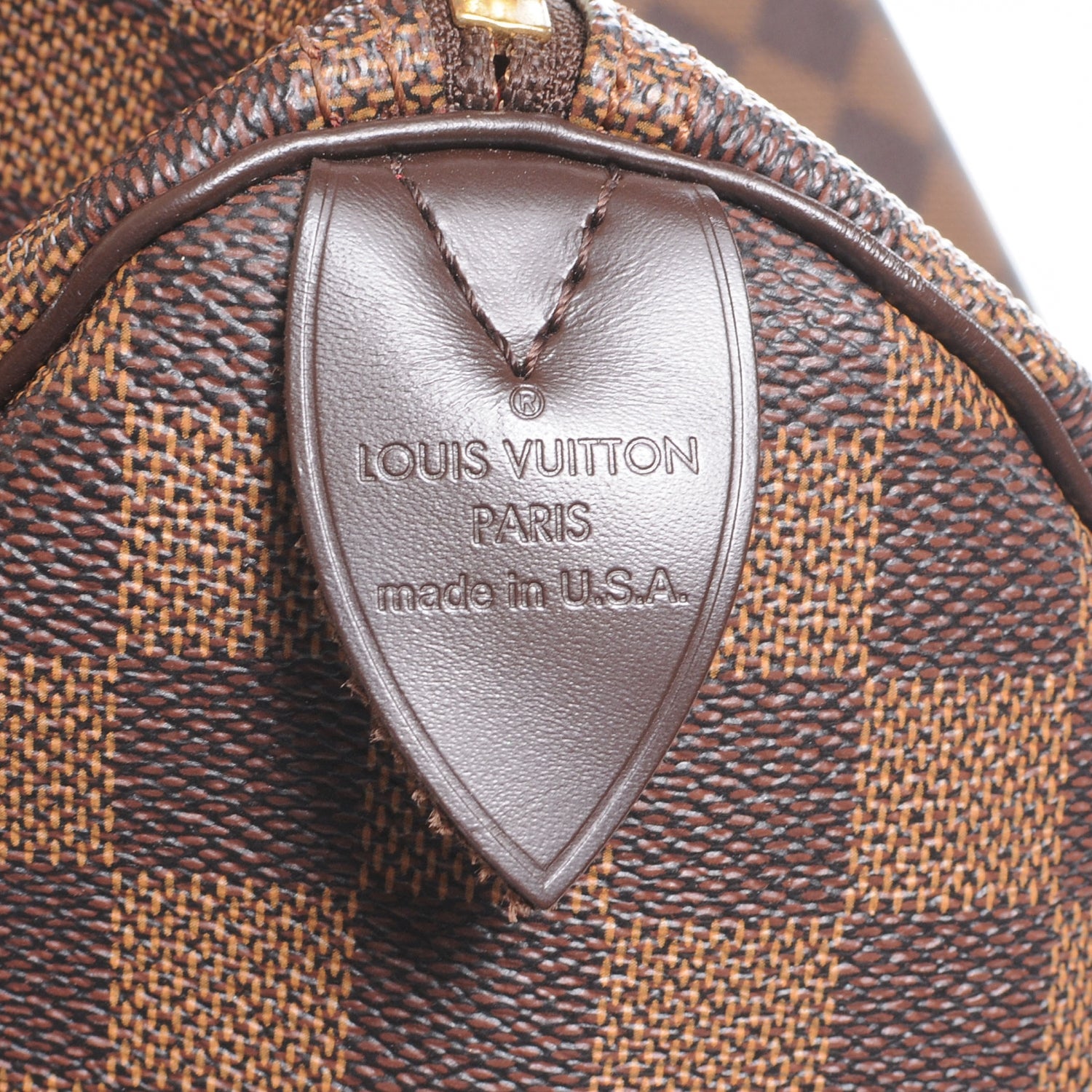 Louis Vuitton Damier Ebene Speedy 35 6 of 7