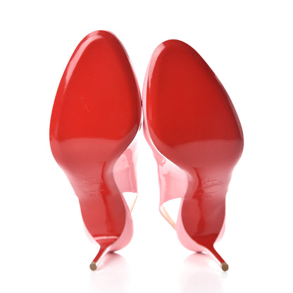Christian Louboutin Patent Fifi Sling 85 Pumps 39.5 Dolly 5 of 8