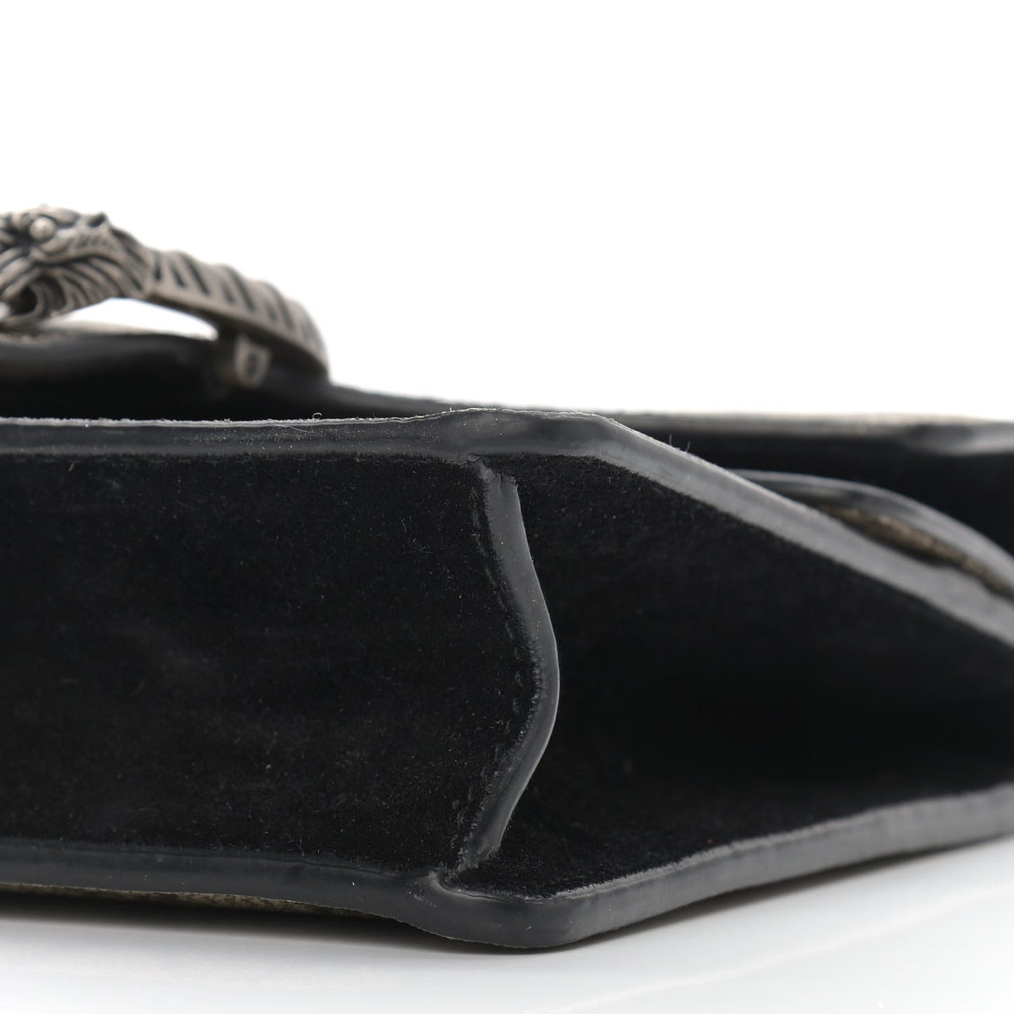 GG Supreme Monogram Mini Dionysus Shoulder Bag Black