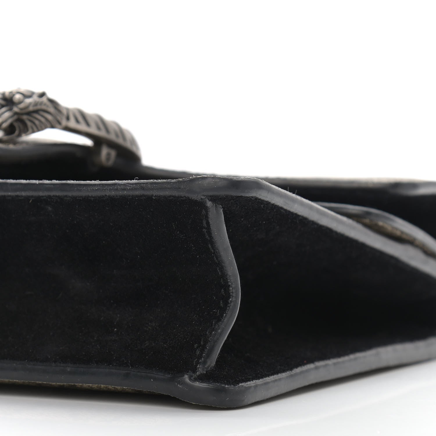 Gucci GG Supreme Monogram Mini Dionysus Shoulder Bag Black 9 of 14