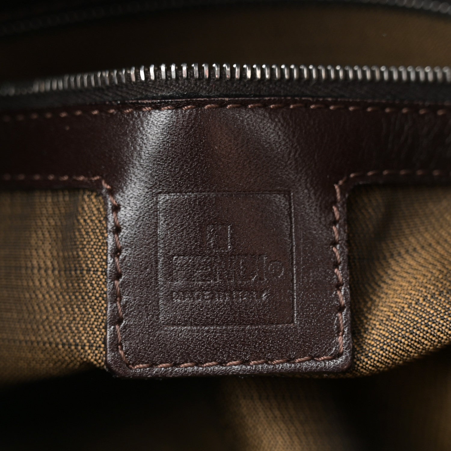 Fendi Zucca Mama Baguette Tobacco 6 of 9