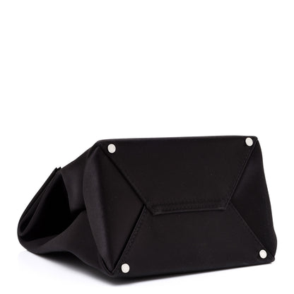 Alexander Wang Satin Lunch Bag Clutch Black 4 of 8