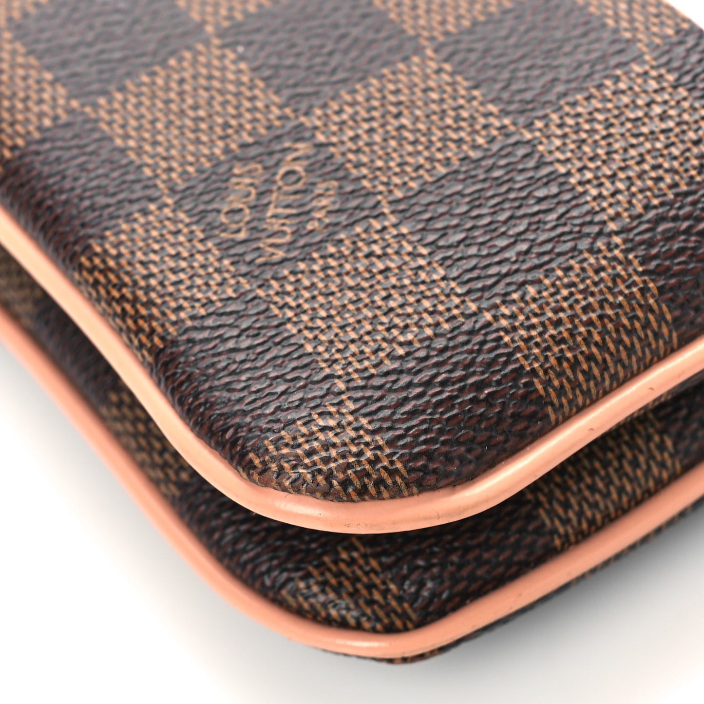 Damier Ebene Double Zip Pochette