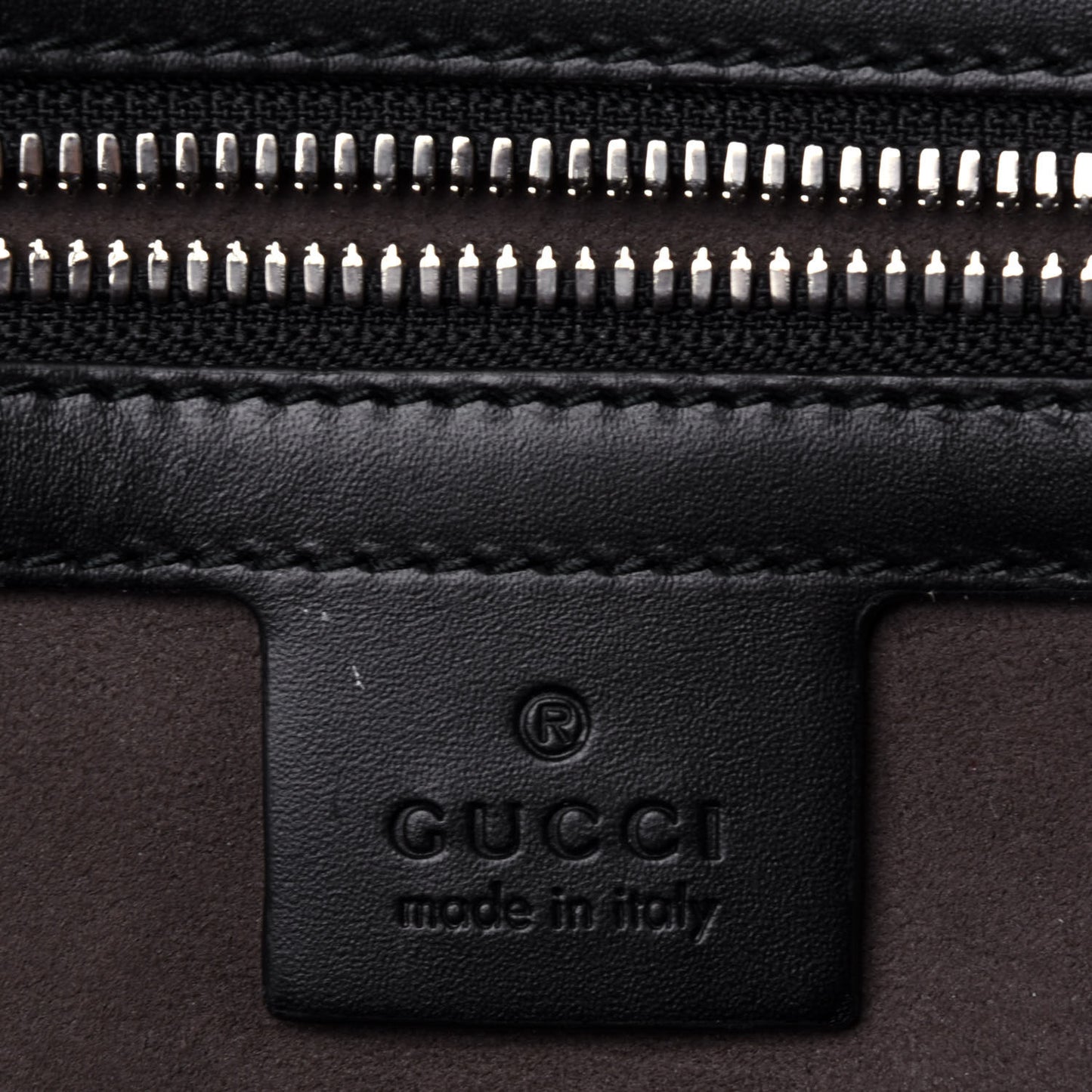 Guccissima Signature Small Day Backpack Black