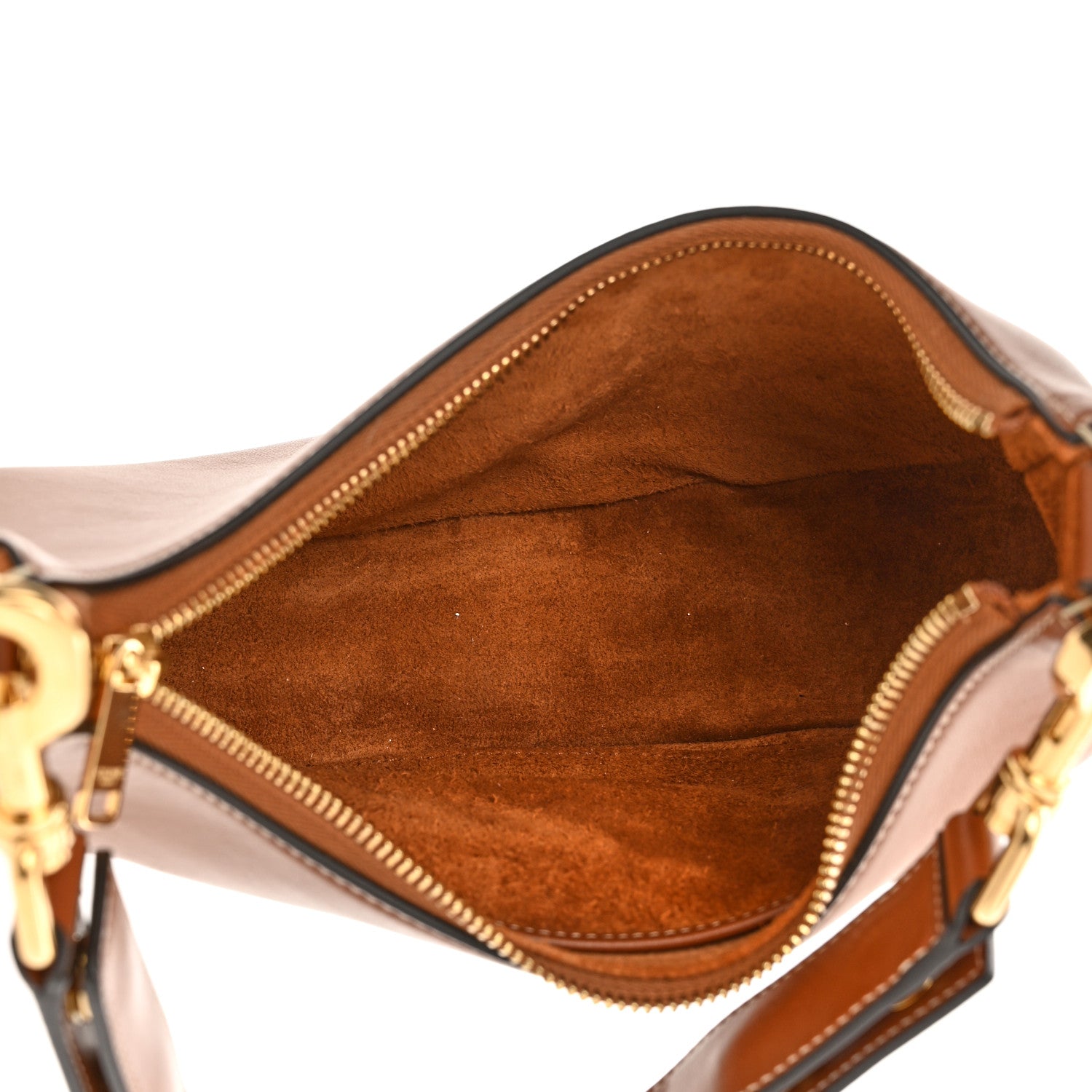Celine Smooth Calfskin Medium Strap Ava Shoulder Bag Tan 5 of 9
