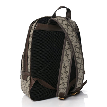 Gucci GG Supreme Monogram Medium Ophidia Day Backpack Brown 3 of 10