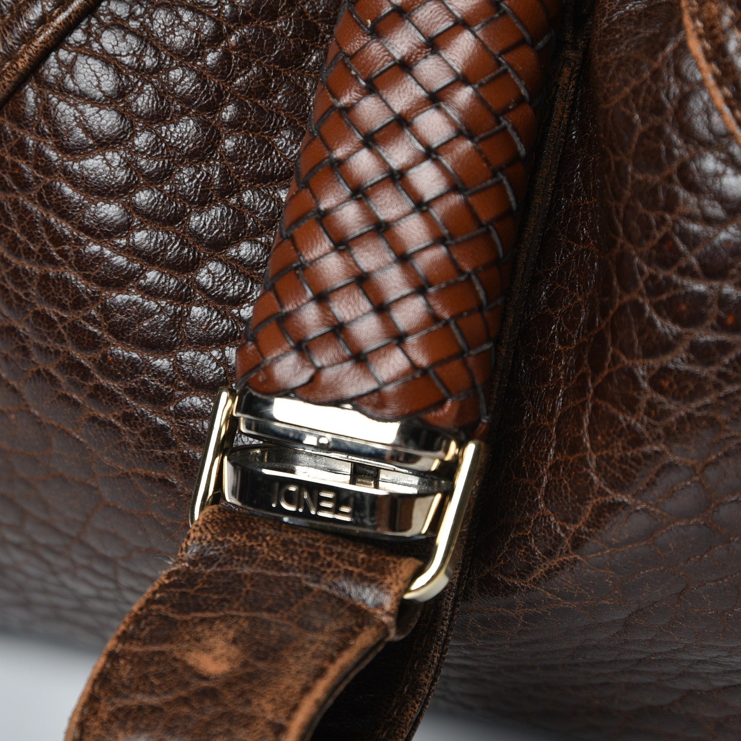 Fendi Nappa Nuvolata Spy Cognac 9 of 11