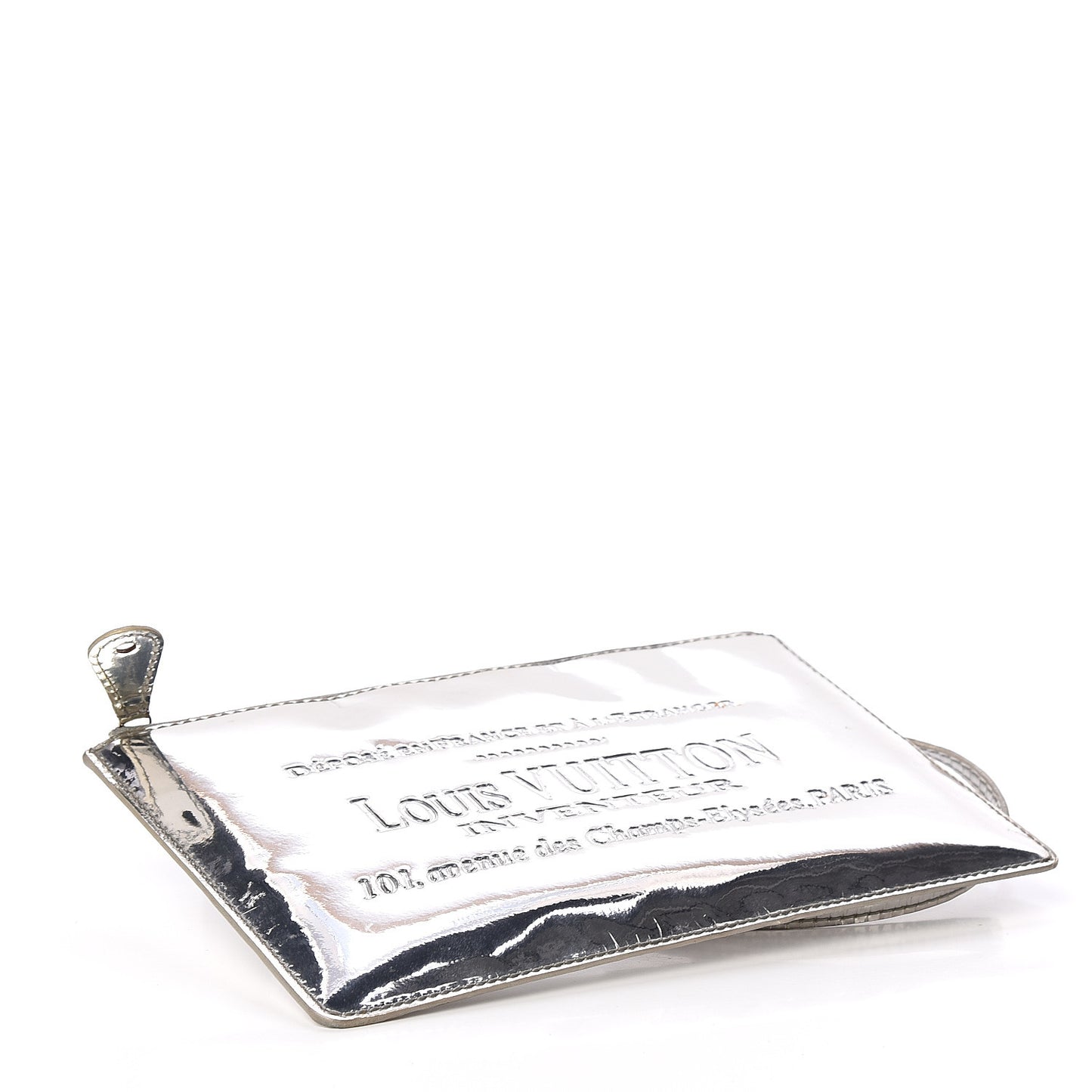 Monogram Miroir Inventeur Pochette Plat Silver