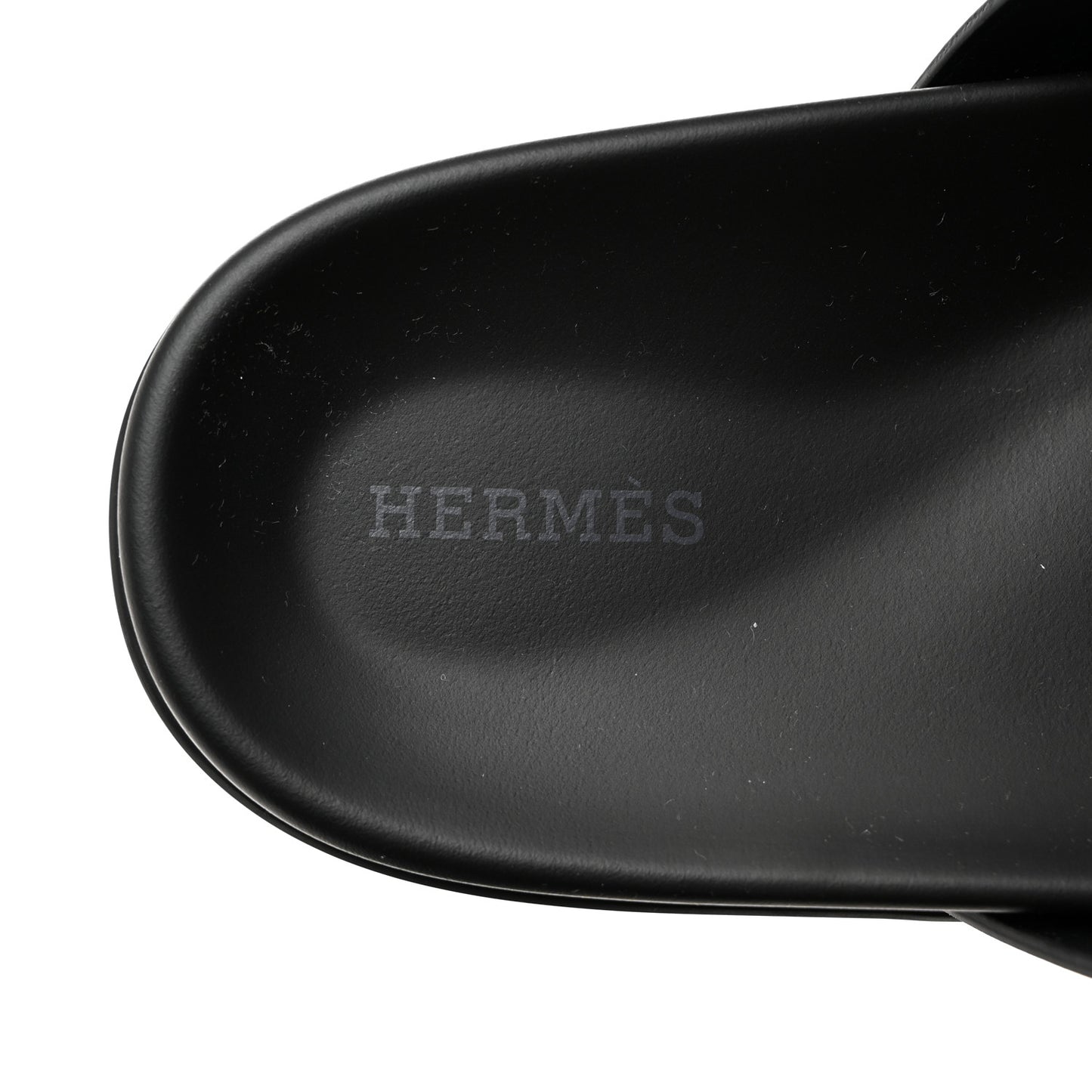 Calfskin Womens Chypre Sandals 40.5 Black