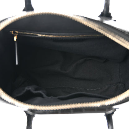 Givenchy Calfskin Crocodile Embossed Small Antigona Black 5 of 11