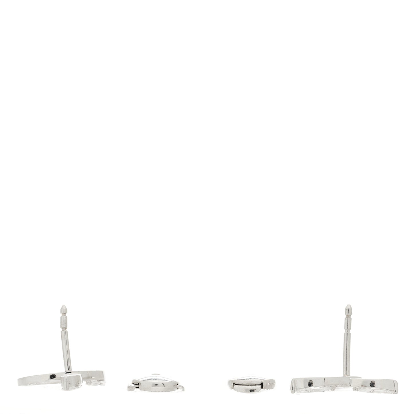 Platinum Diamond Victoria Bow Earrings