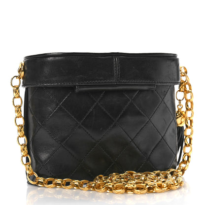 Chanel Lambskin Quilted Tassel Shoulder Bag Black 3 of 11