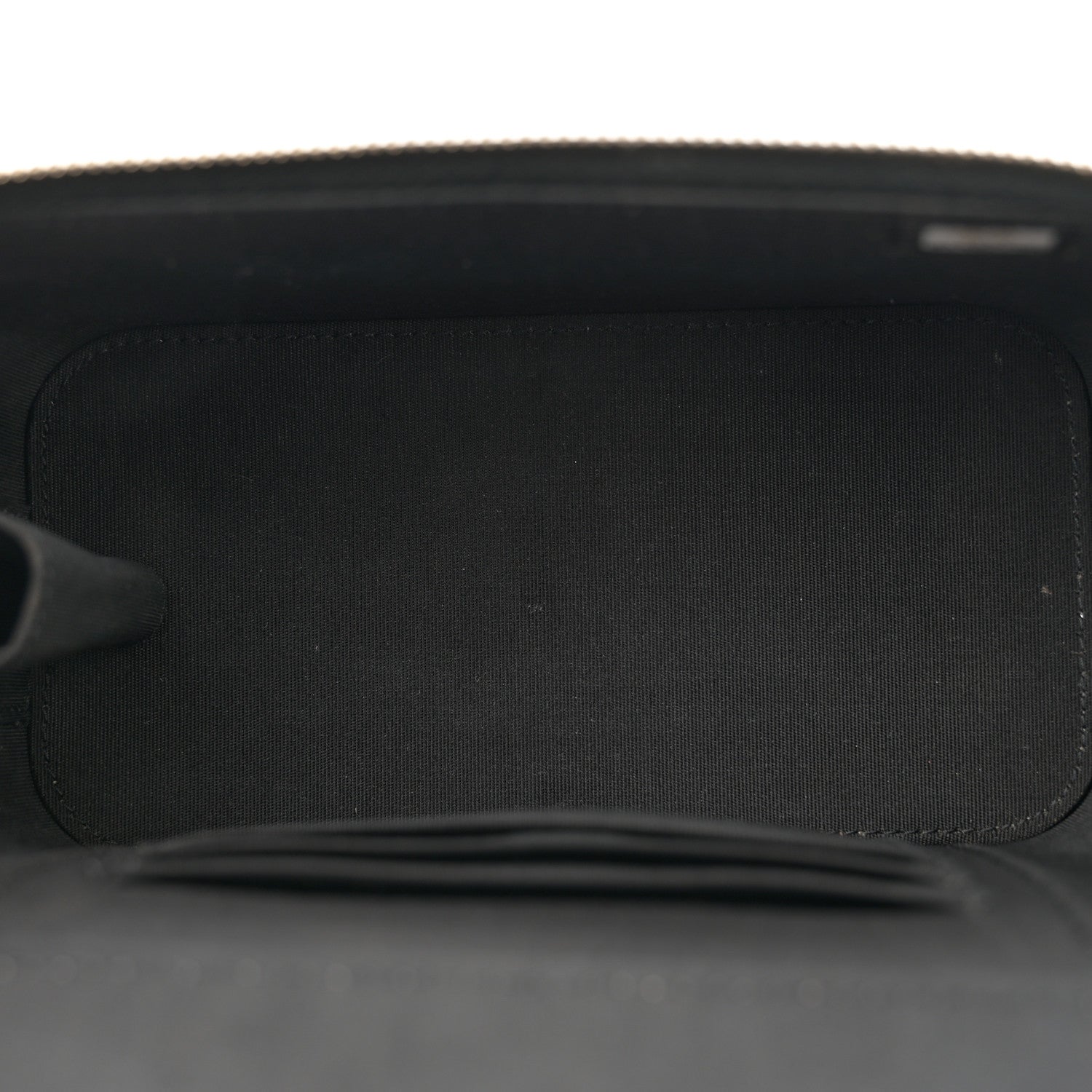 Chanel Lambskin Quilted Small Top Handle Vanity Case With Chain Black 5 of 10