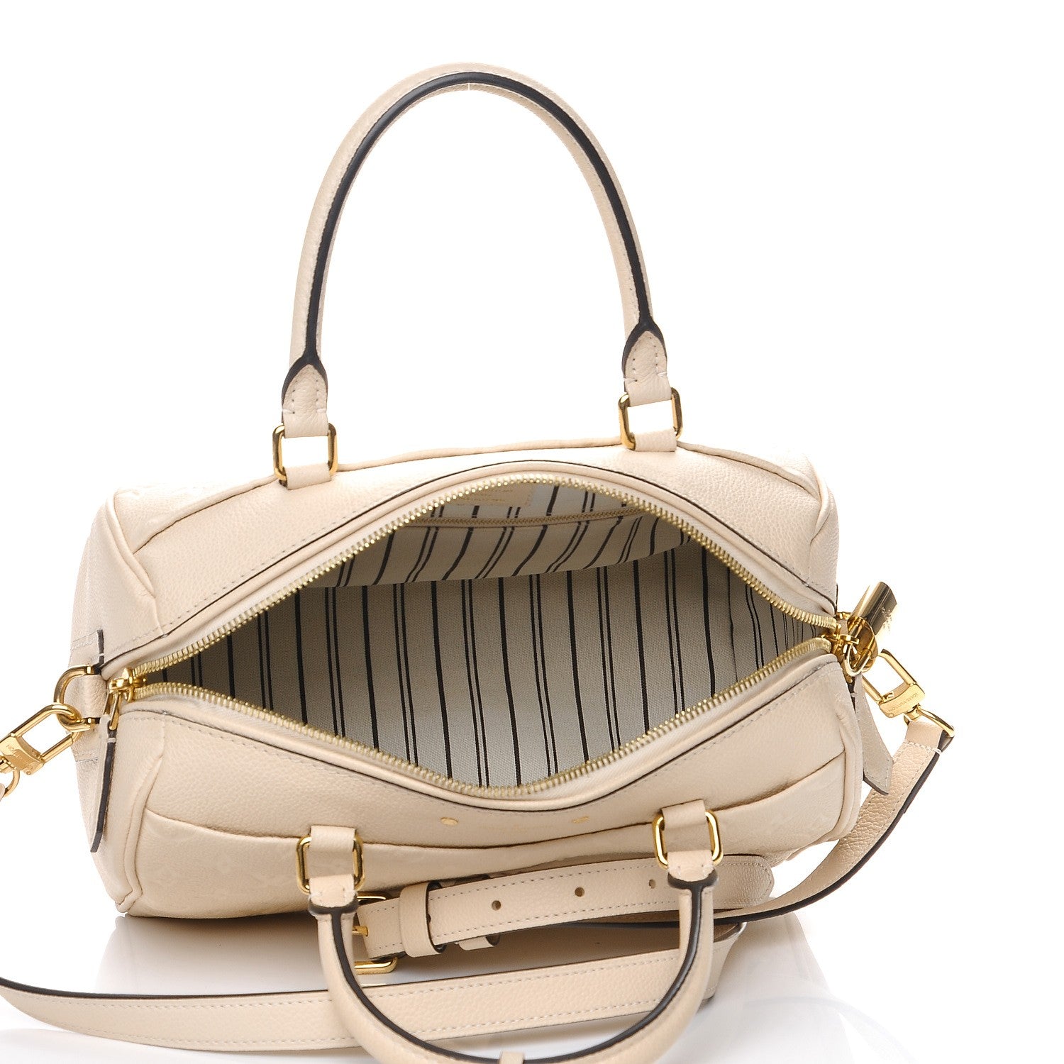 Louis Vuitton Empreinte Speedy Bandouliere 25 NM Creme 6 of 12