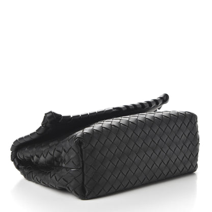 Bottega Veneta Nappa Intrecciato Baby Olimpia Shoulder Bag Black 4 of 10