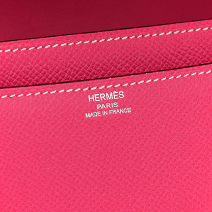 Hermes Epsom Constance Elan 25 Rose Tyrien 6 of 15