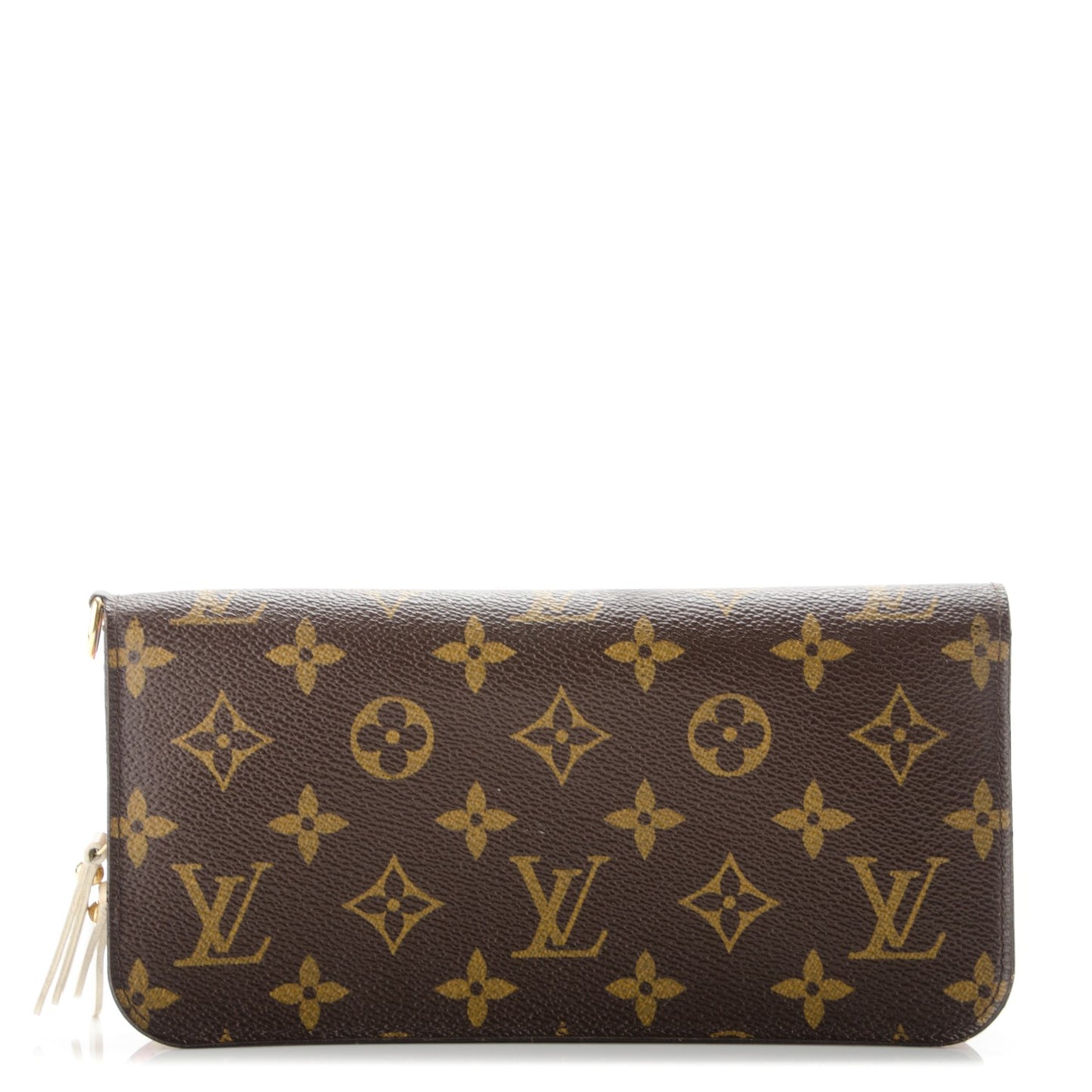 Monogram Leopard Insolite Wallet Blanc Corail