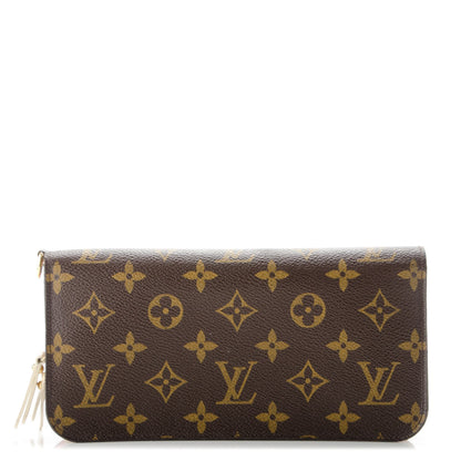 Louis Vuitton Monogram Leopard Insolite Wallet Blanc Corail 1 of 8