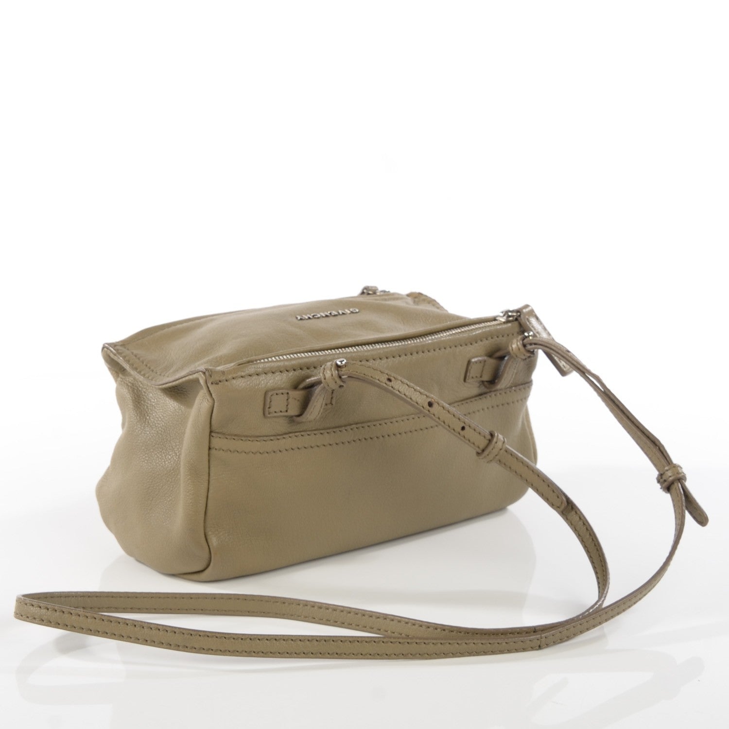Givenchy Sugar Goatskin Mini Pandora Khaki 3 of 8