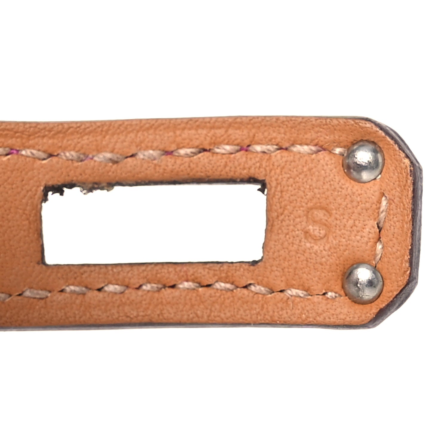 Shiny Alligator Kelly Double Tour Bracelet S Rose Scheherazade