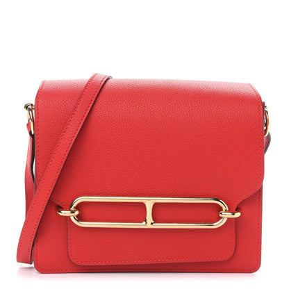 Hermes Evercolor Mini Sac Roulis Rouge De Coeur 1 of 9