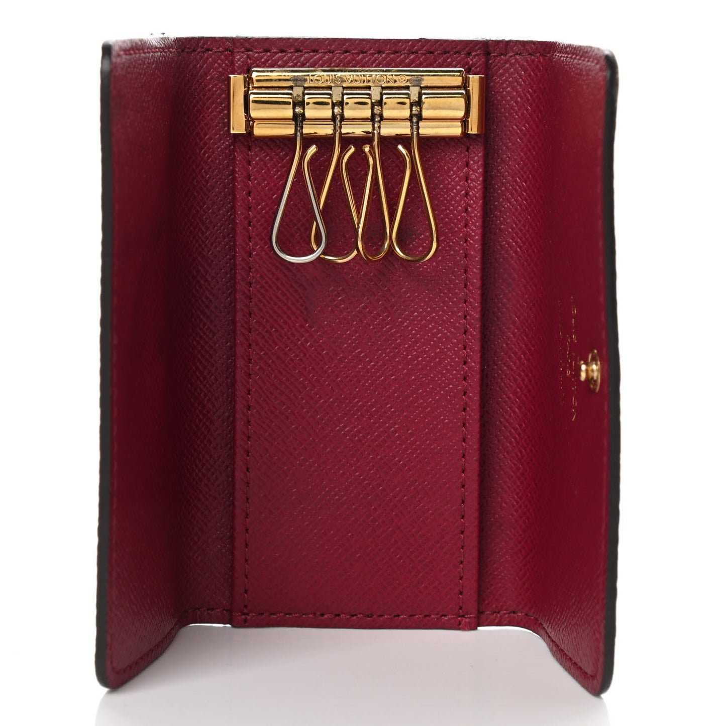 Monogram 4 Key Multicles Holder Fuchsia