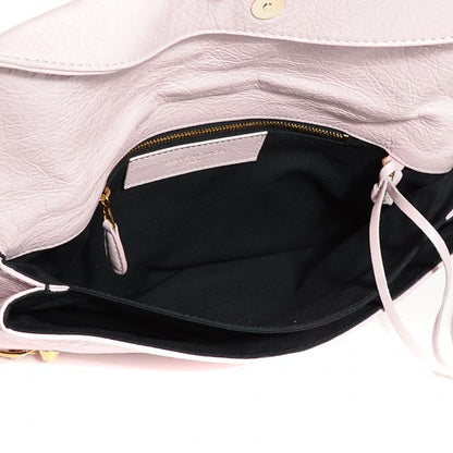 Balenciaga Agneau Giant 12 Gold Hardware Envelope Clutch Rose Poudre 5 of 18