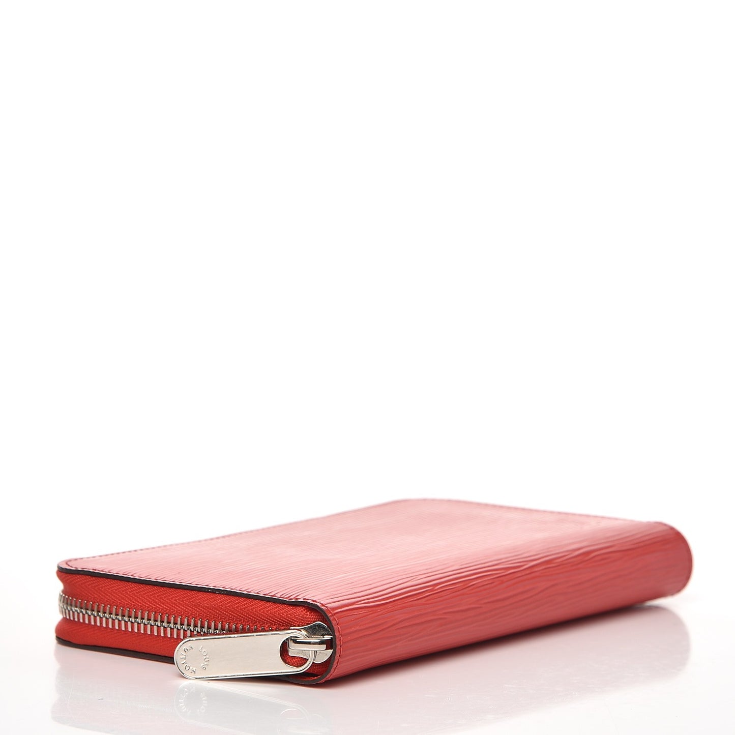Epi Zippy Wallet Coquelicot