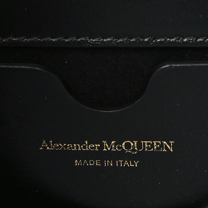 Alexander McQueen Calfskin Studded Mini Jeweled Knuckle Satchel Black 6 of 9