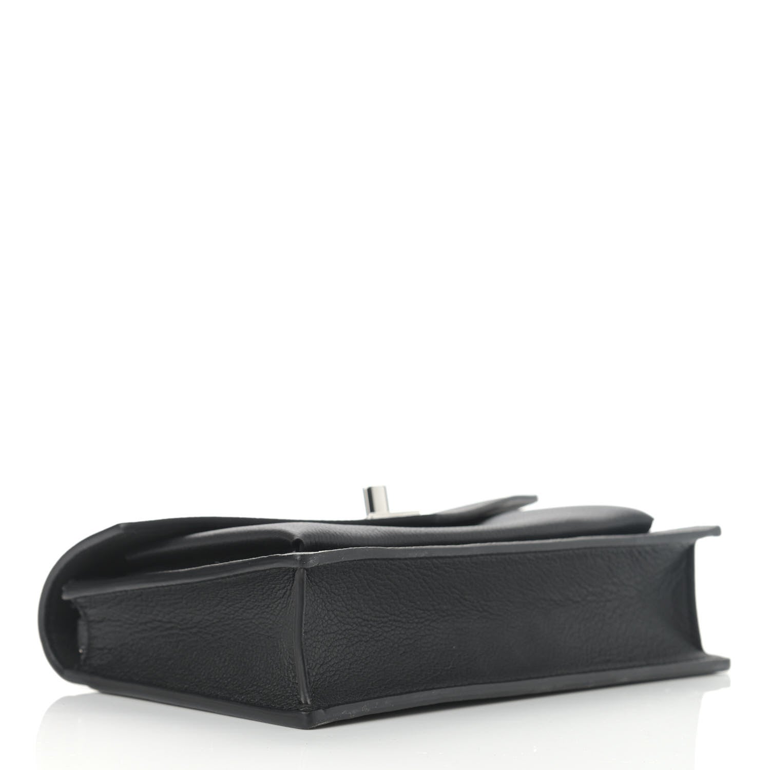 Louis Vuitton Soft Calfskin My Lockme Chain Pochette Black 4 of 9