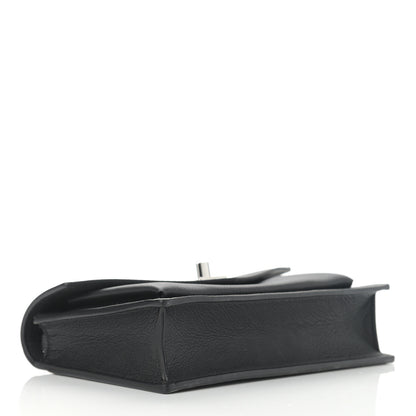 Louis Vuitton Soft Calfskin My Lockme Chain Pochette Black 4 of 9