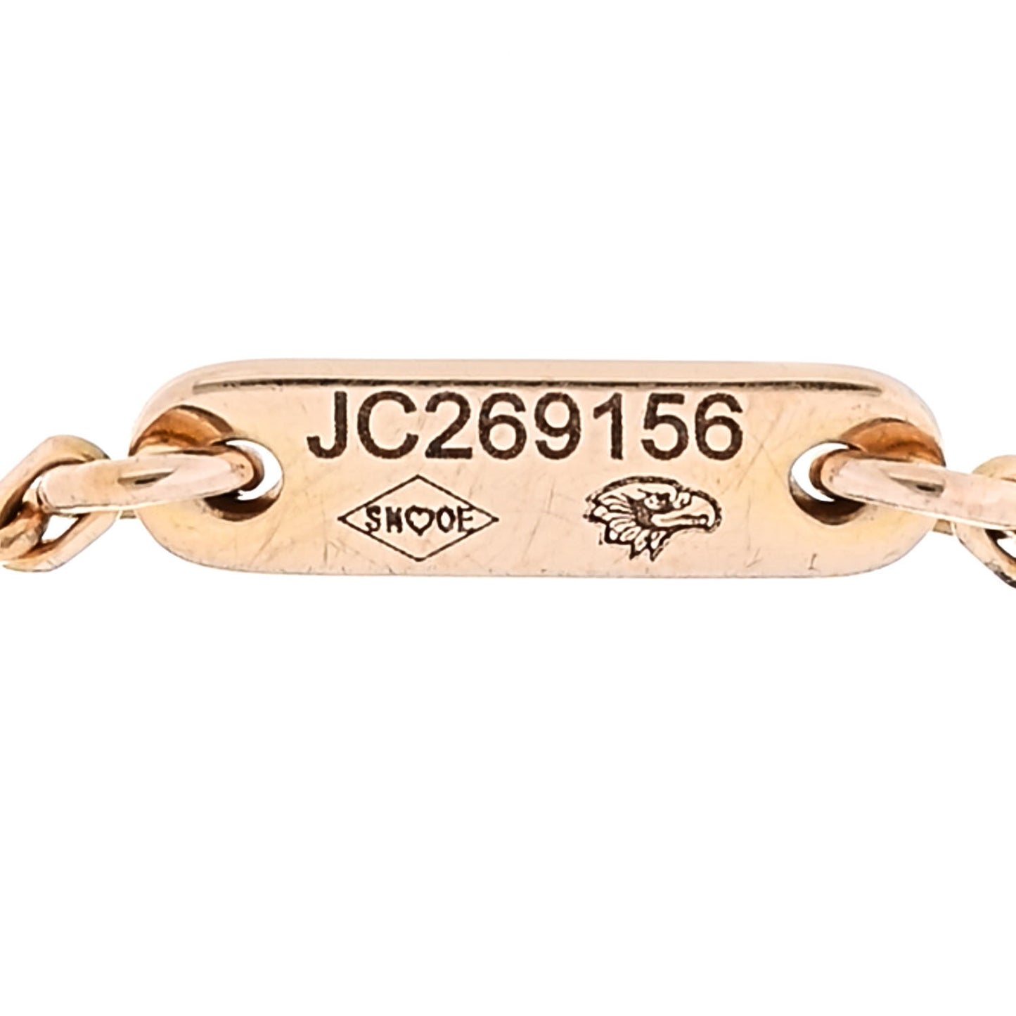 18K Rose Gold Carnelian Sweet Alhambra Bracelet