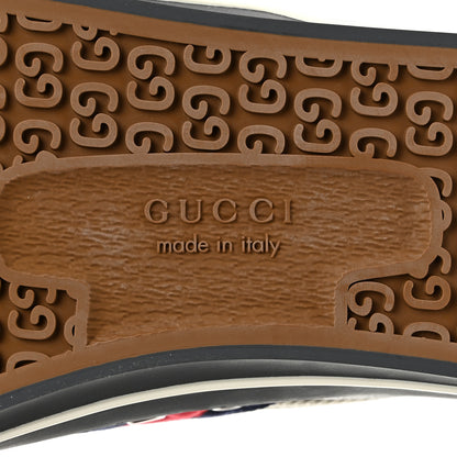 Gucci Econyl Nylon Web Monogram Off The Grid Mens 1977 Tennis Sneakers 12  12 Dark Grey 7 of 8