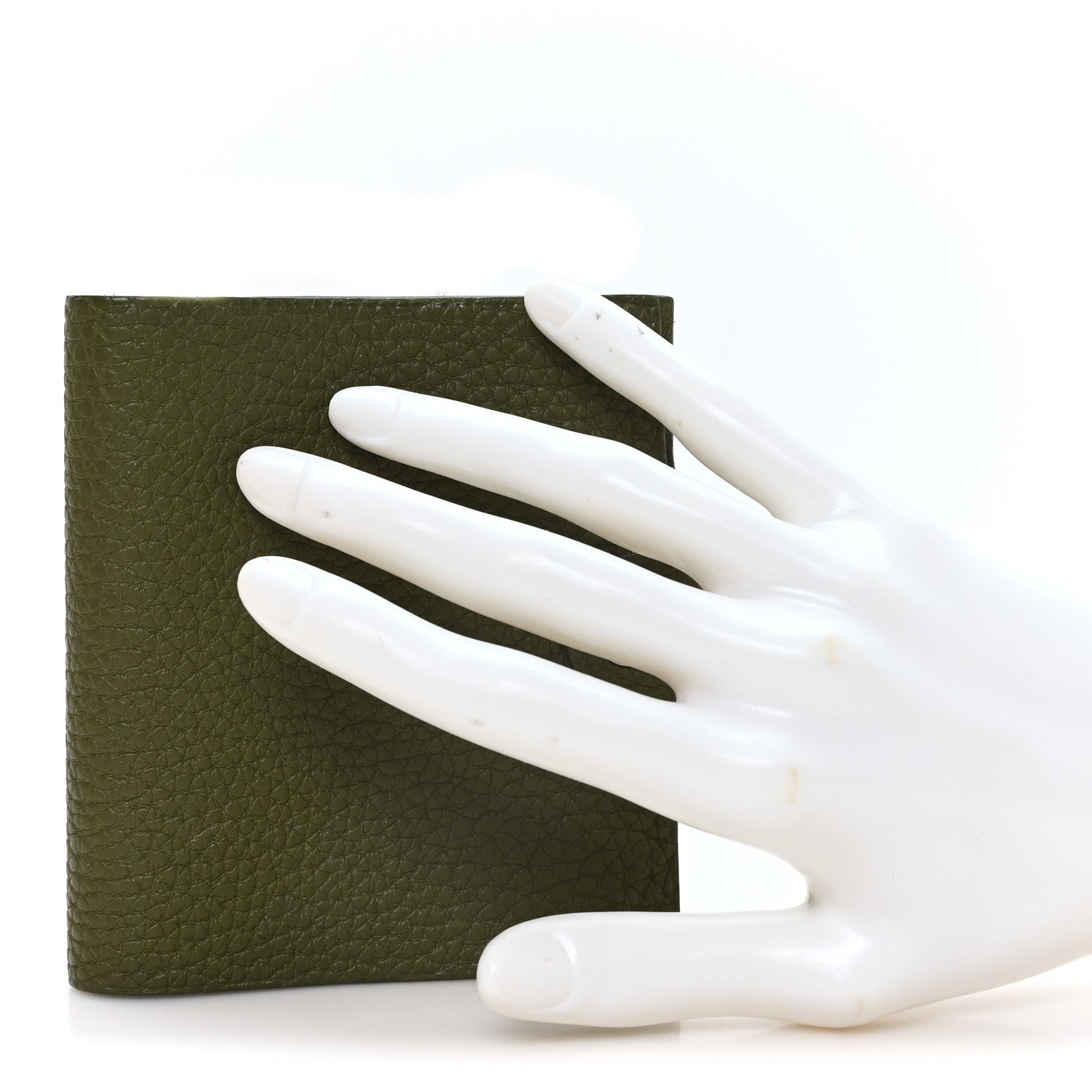 Hermes Togo Ulysse Mini Notebook Cover Vert Veronese 2 of 8