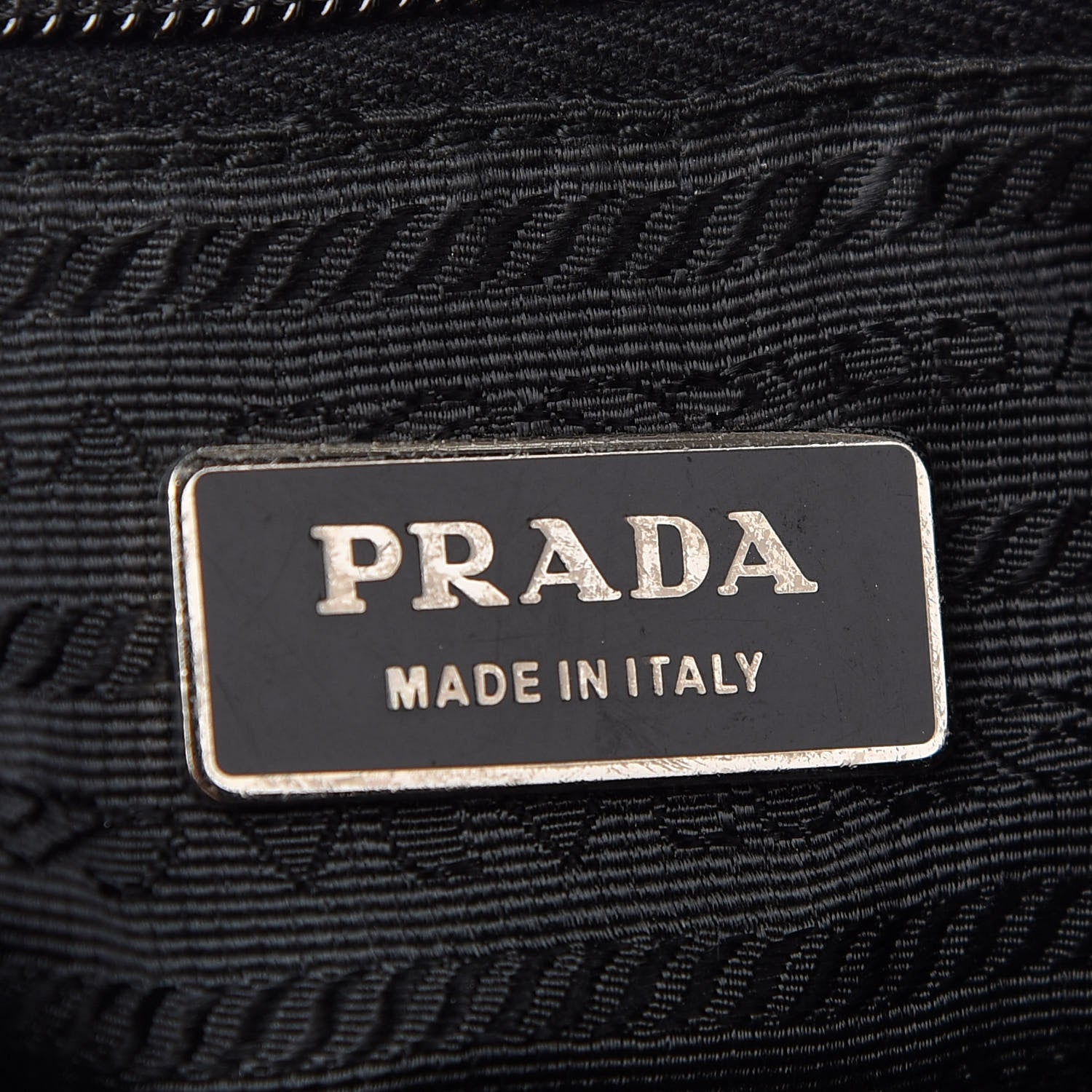 Prada Tessuto Nylon Shoulder Bag Black 6 of 14
